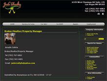 Tablet Screenshot of jaderealtylv.com